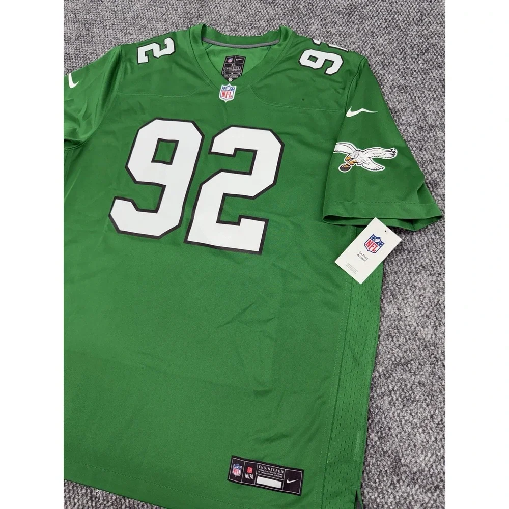 $150 Reggie White Philadelphia Eagles Nike NFL Jersey Kelly Green • Men's XL